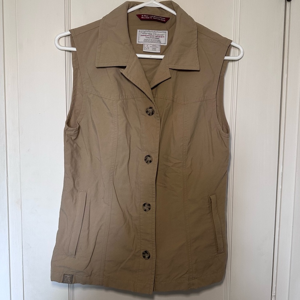 Tilley Endurables Outdoor Sporting Button Down Collared Vest, Made in Canada